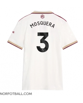 Billige Fotballdrakt Arsenal Cristhian Mosquera #3 Replika Tredjedrakt Dame 2025-26 Kortermet